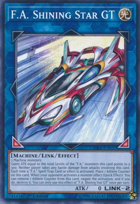 Image for F.A. Shining Star GT (Rising Rampage) (RIRA-EN097) - YuGiOh