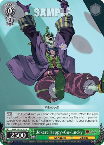 Image for Joker: Happy-Go-Lucky (Batman Ninja) (BNJ/SX01-005 R) - Weiss Schwarz
