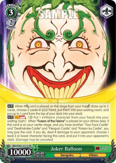 Image for Joker Balloon (SR) (Batman Ninja) (BNJ/SX01-011S SR) - Weiss Schwarz