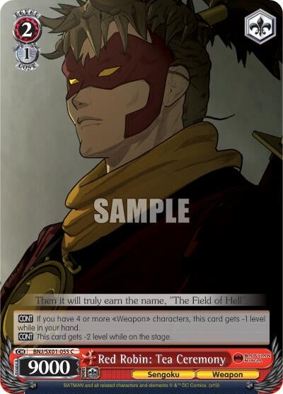 Image for Red Robin: Tea Ceremony (Batman Ninja) (BNJ/SX01-055 C) - Weiss Schwarz