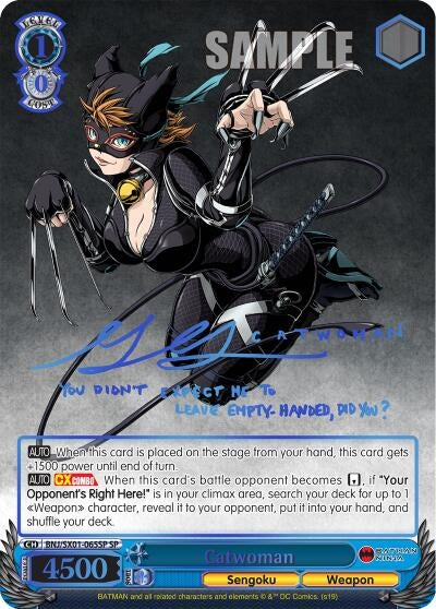 Image for Catwoman (SP) (Batman Ninja) (BNJ/SX01-065SP SP) - Weiss Schwarz