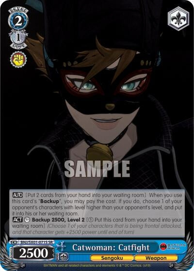 Image for Catwoman: Catfight (SR) (Batman Ninja) (BNJ/SX01-071S SR) - Weiss Schwarz