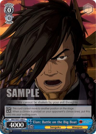 Image for Eian: Battle on the Big Boat (Batman Ninja) (BNJ/SX01-088 C) - Weiss Schwarz