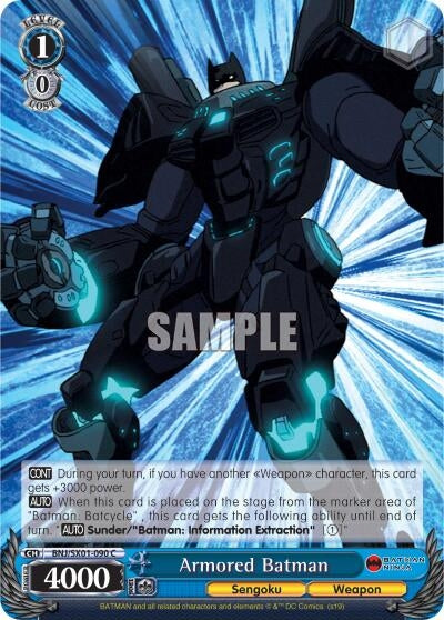 Image for Armored Batman (Batman Ninja) (BNJ/SX01-090 C) - Weiss Schwarz