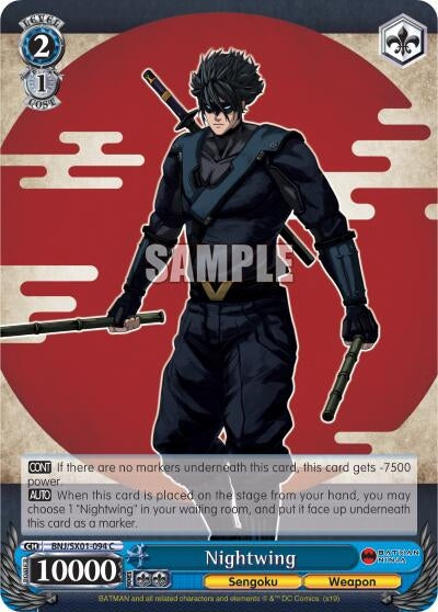 Image for Nightwing (Batman Ninja) (BNJ/SX01-094 C) - Weiss Schwarz