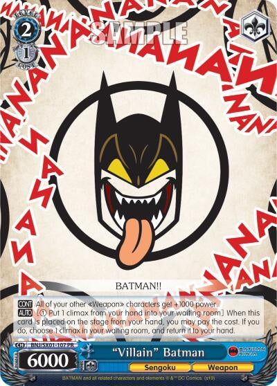 Image for "Villain" Batman (Batman Ninja) (BNJ/SX01-107 PR) - Weiss Schwarz