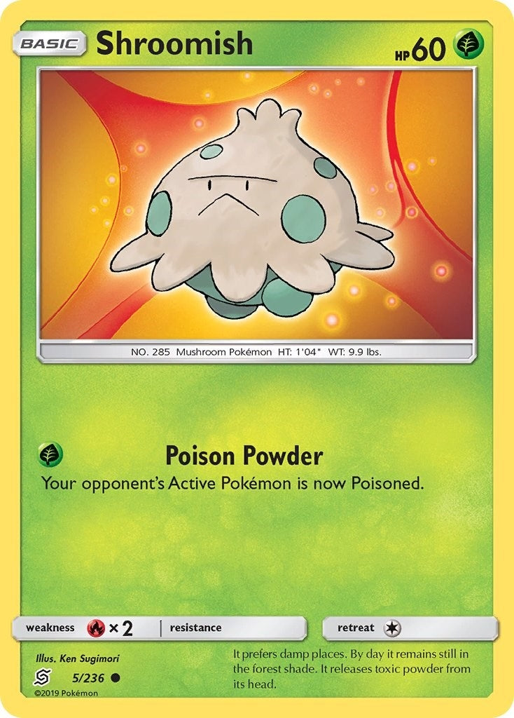 Image for Shroomish (SM - Unified Minds) (5/236) - Pokemon