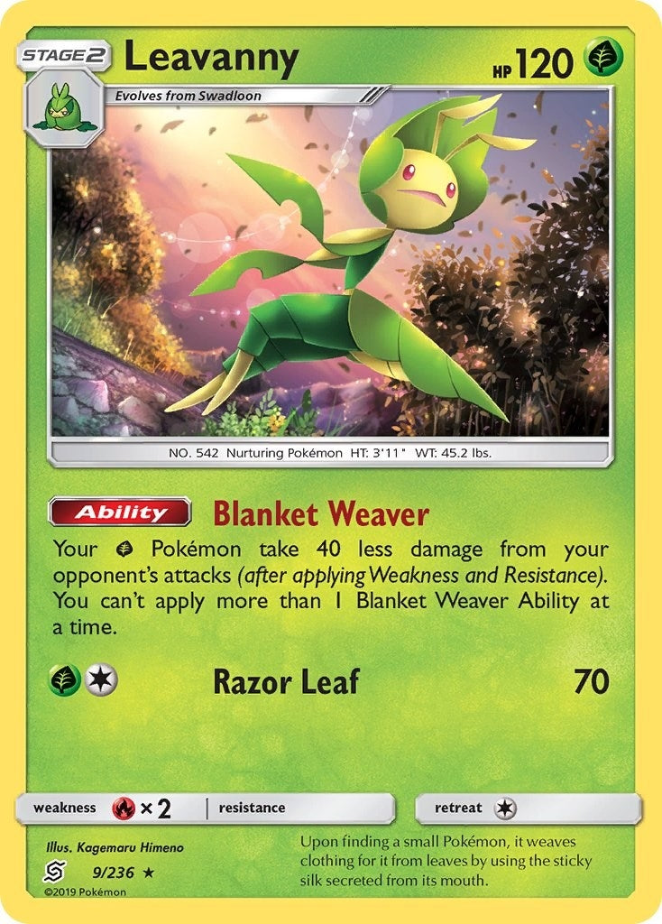 Image for Leavanny (SM - Unified Minds) (9/236) - Pokemon