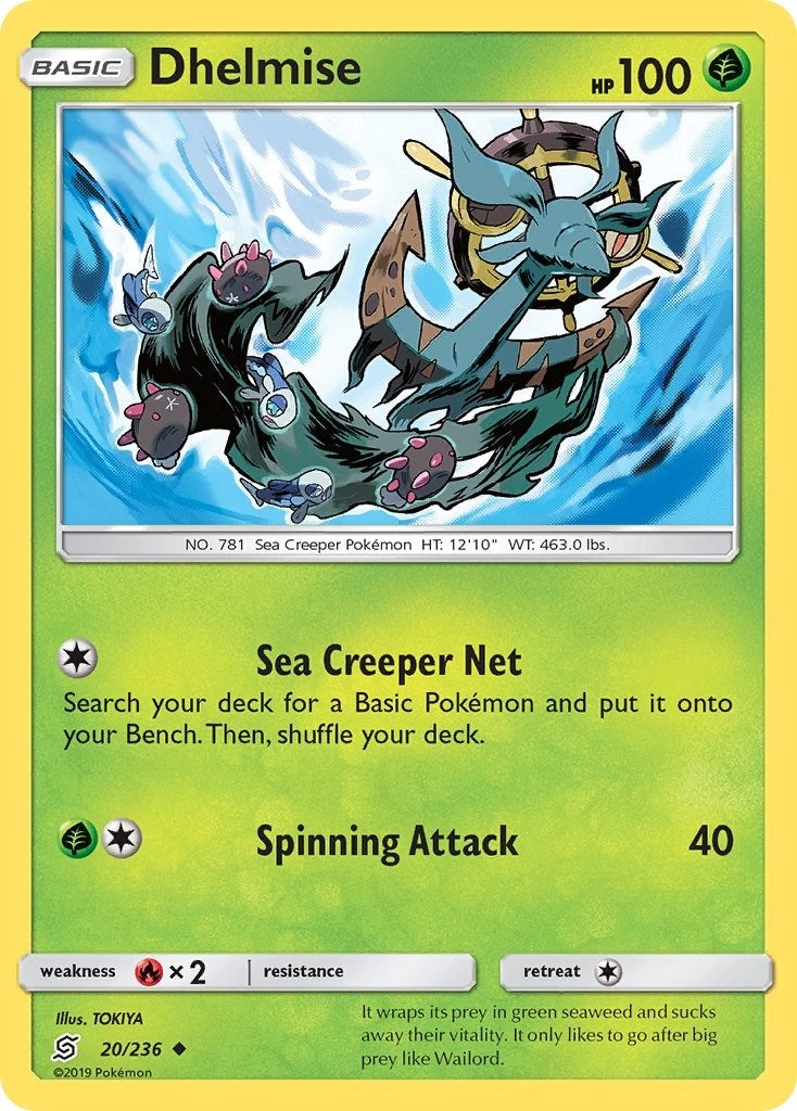 Image for Dhelmise (SM - Unified Minds) (20/236) - Pokemon
