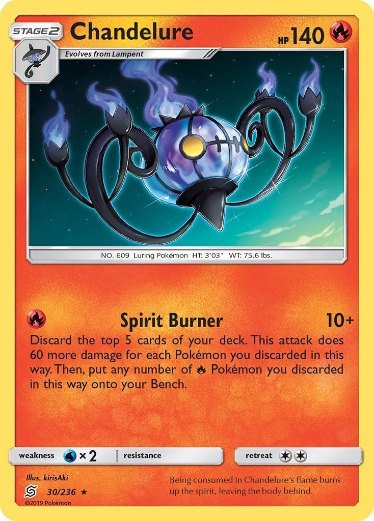 Image for Chandelure (SM - Unified Minds) (30/236) - Pokemon