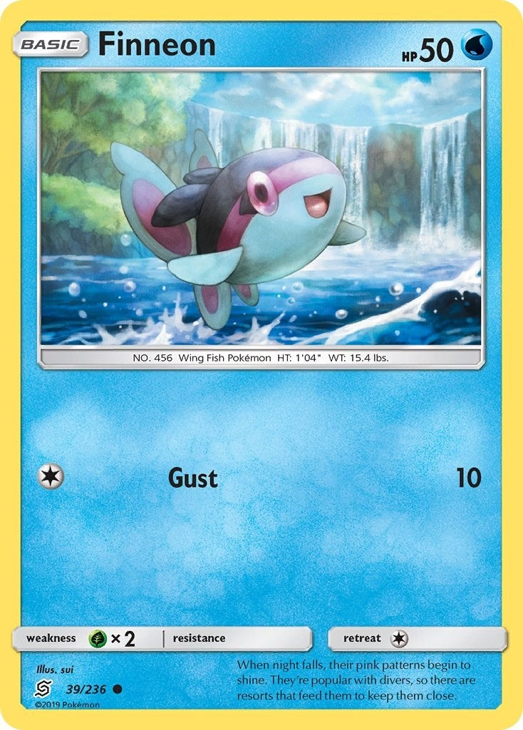 Image for Finneon (SM - Unified Minds) (39/236) - Pokemon