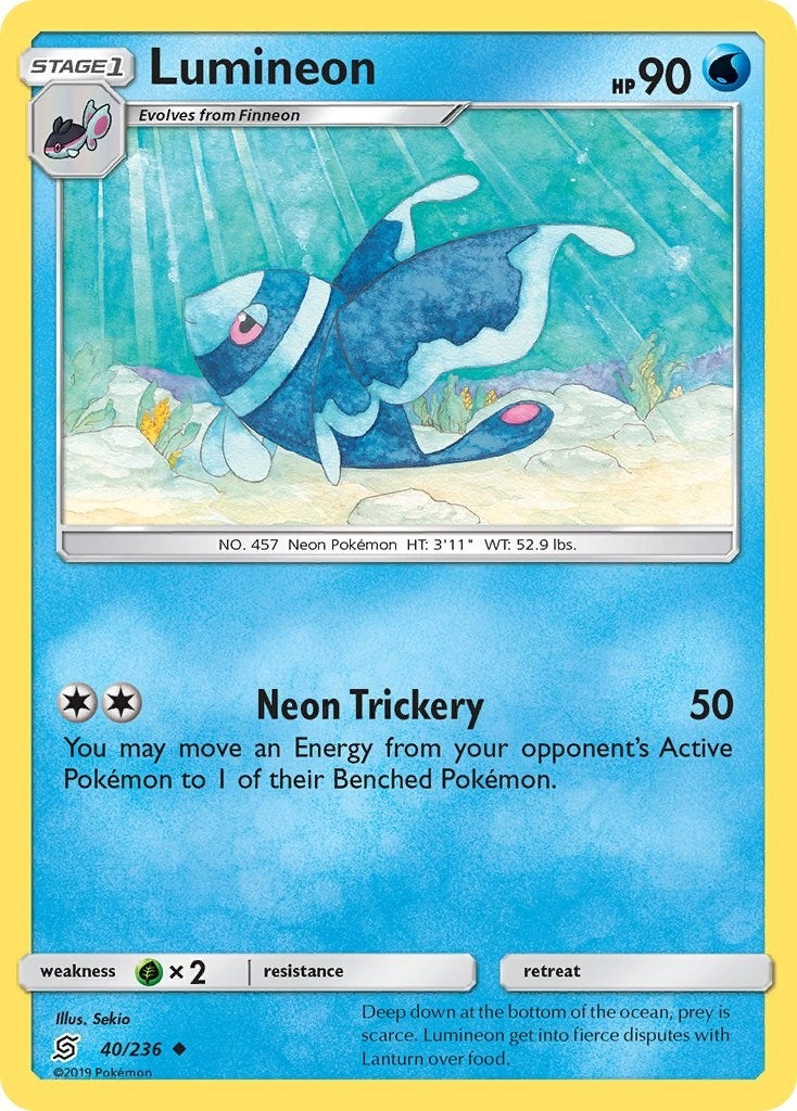 Image for Lumineon (SM - Unified Minds) (40/236) - Pokemon