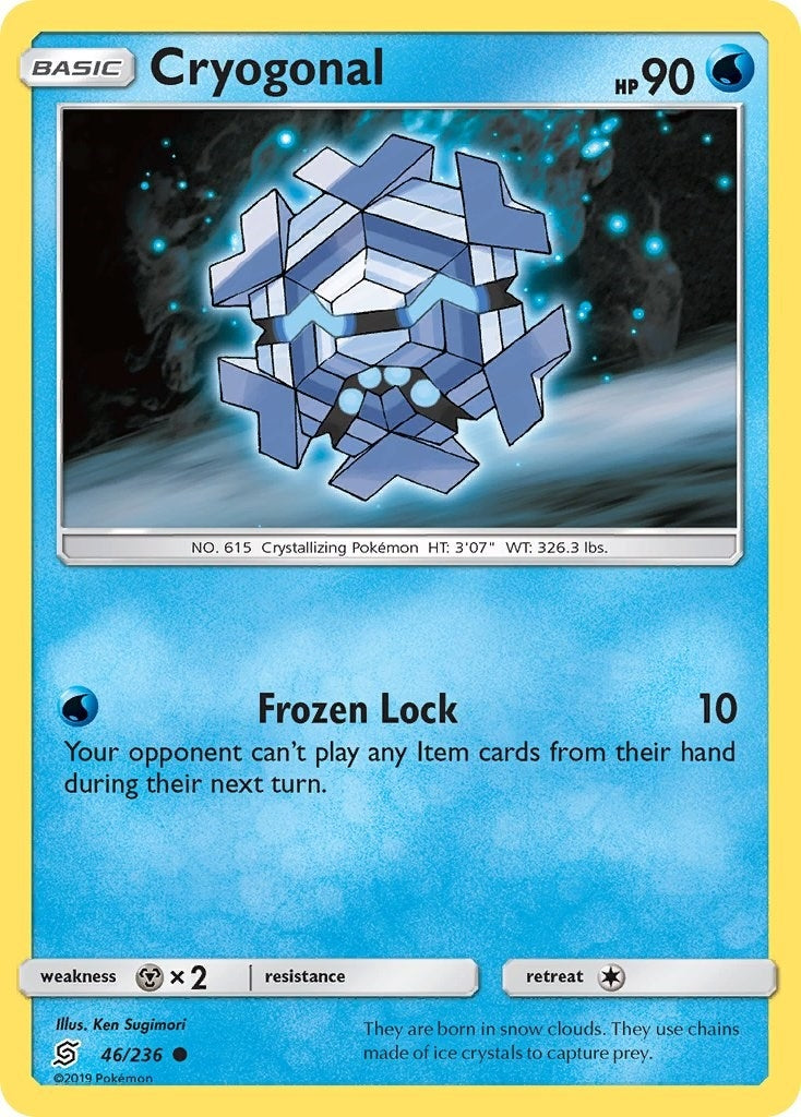 Image for Cryogonal (SM - Unified Minds) (46/236) - Pokemon
