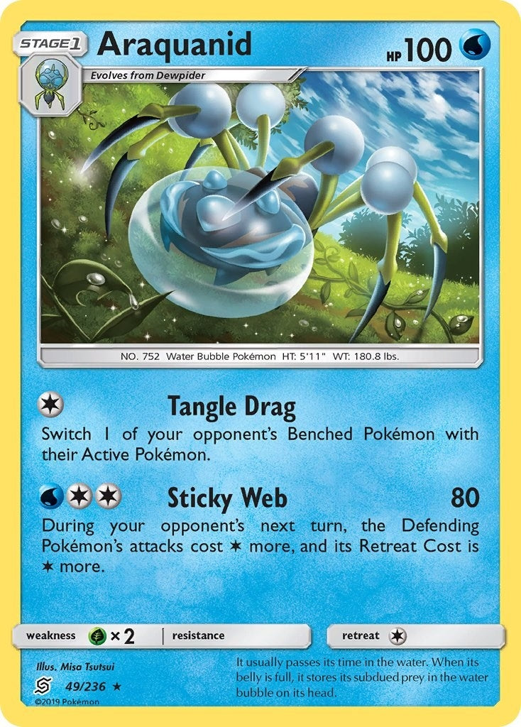 Image for Araquanid (SM - Unified Minds) (49/236) - Pokemon