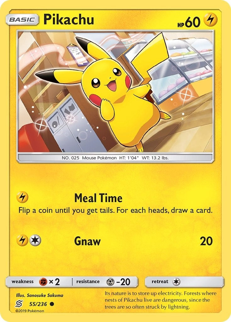 Image for Pikachu (55) (SM - Unified Minds) (55/236) - Pokemon