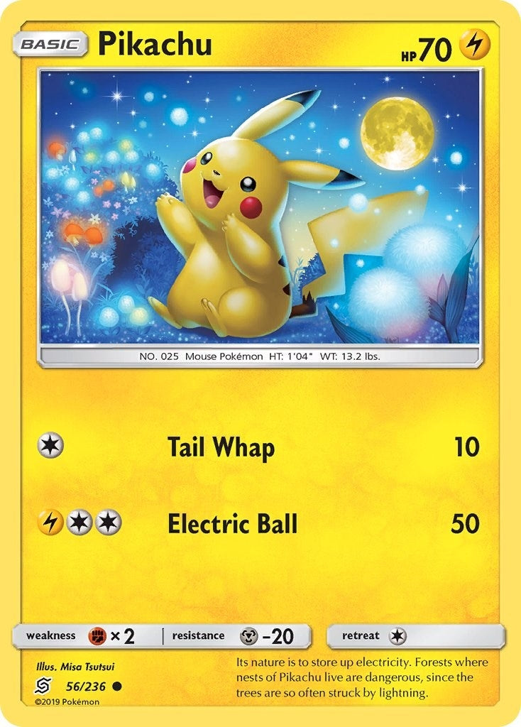 Image for Pikachu (56) (SM - Unified Minds) (56/236) - Pokemon