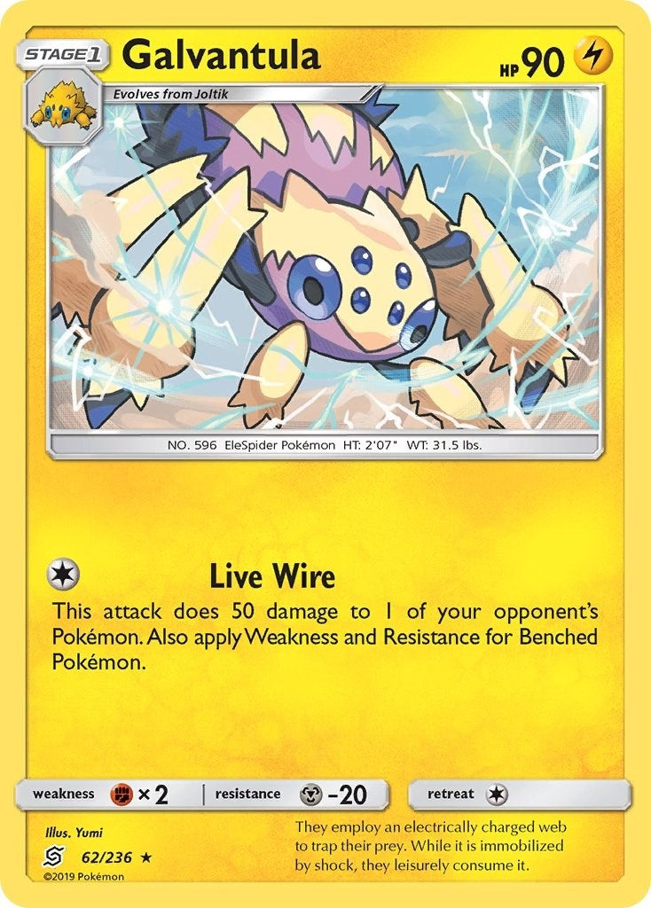 Image for Galvantula (SM - Unified Minds) (62/236) - Pokemon