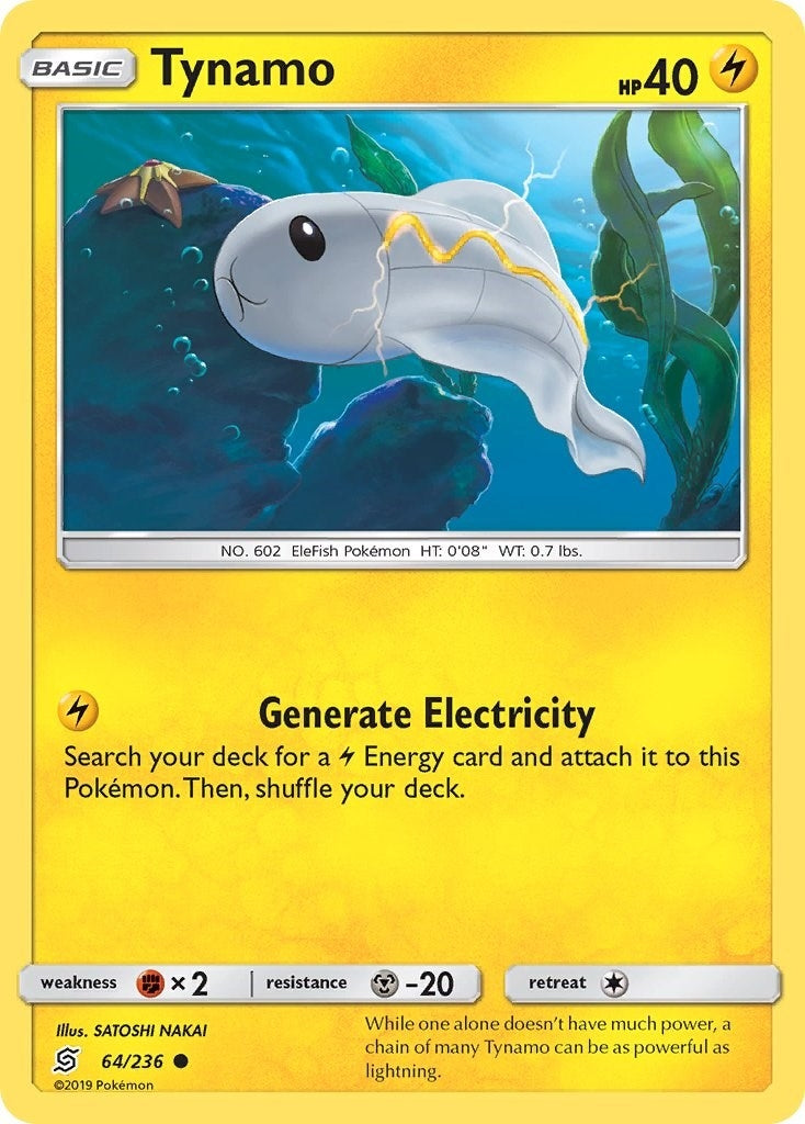 Image for Tynamo (64) (SM - Unified Minds) (64/236) - Pokemon