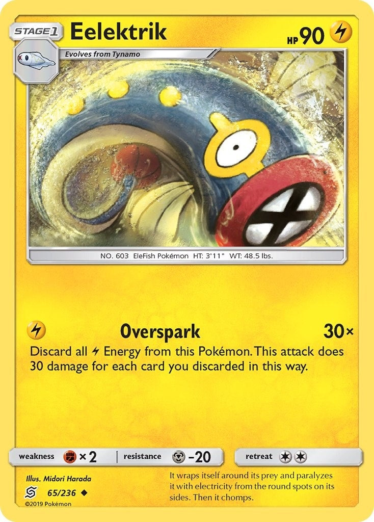 Image for Eelektrik (SM - Unified Minds) (65/236) - Pokemon