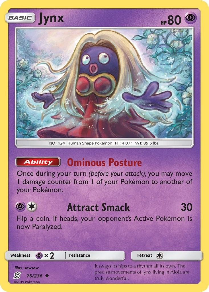 Image for Jynx (SM - Unified Minds) (76/236) - Pokemon