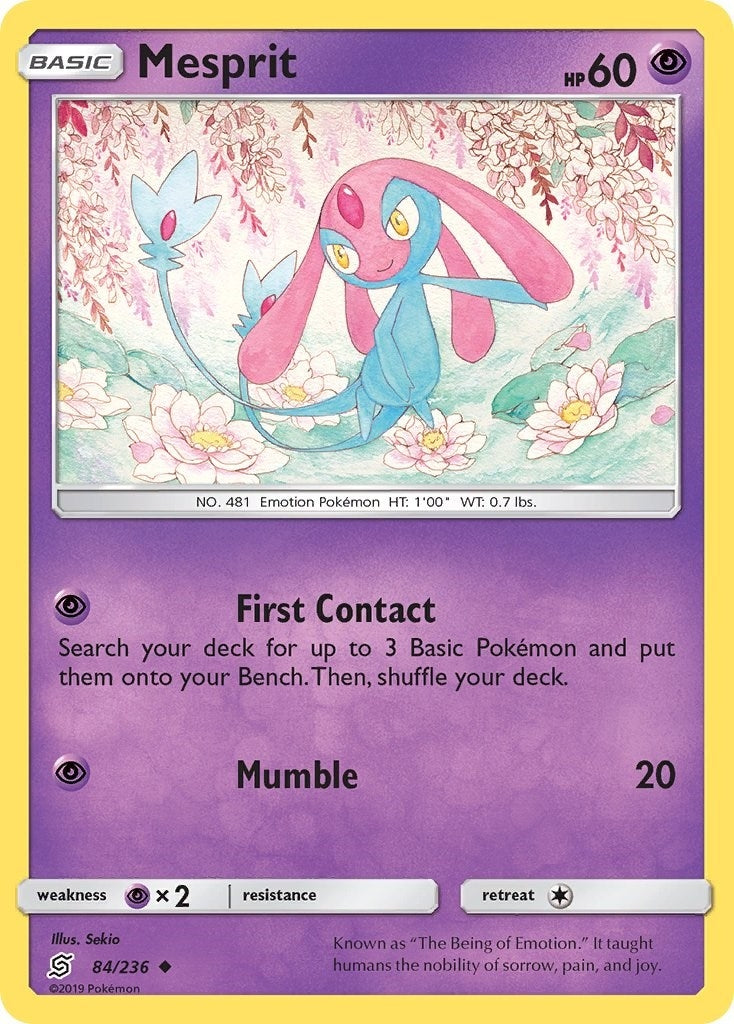 Image for Mesprit (SM - Unified Minds) (84/236) - Pokemon