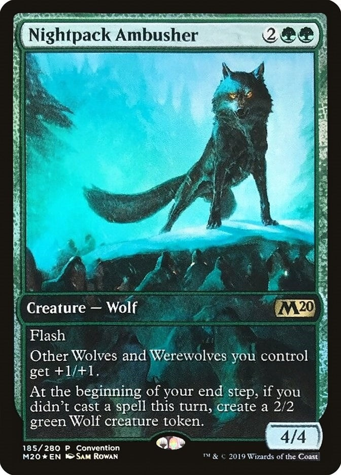 Image for Nightpack Ambusher (2019 Convention Exclusive) (Media Promos) (185) - Magic: The Gathering