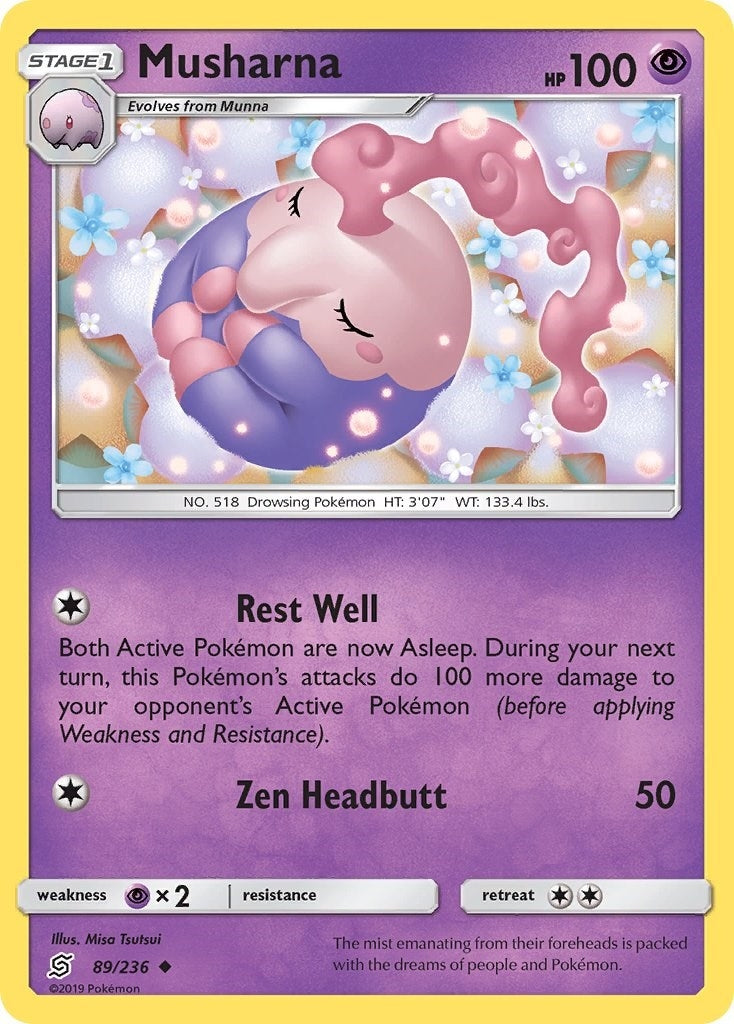 Image for Musharna (SM - Unified Minds) (89/236) - Pokemon