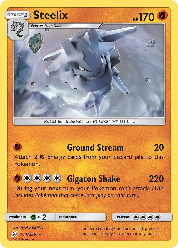 Image for Steelix (SM - Unified Minds) (104/236) - Pokemon