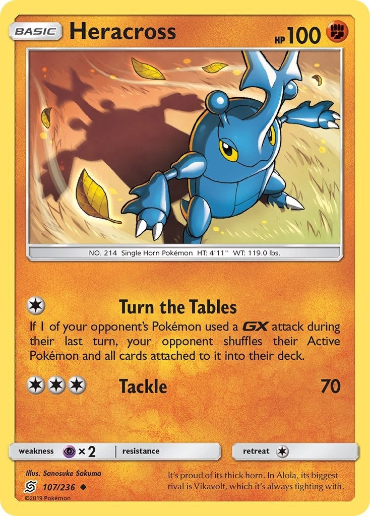 Image for Heracross (SM - Unified Minds) (107/236) - Pokemon