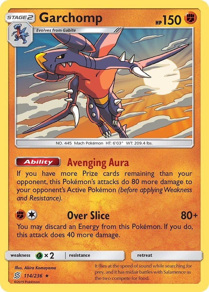 Image for Garchomp (SM - Unified Minds) (114/236) - Pokemon
