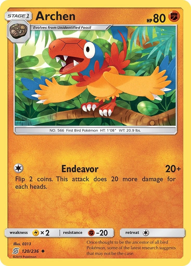 Image for Archen (SM - Unified Minds) (120/236) - Pokemon