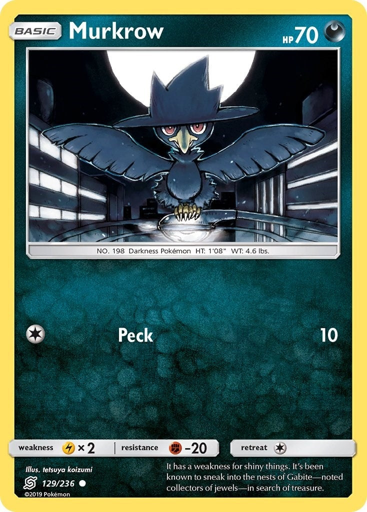 Image for Murkrow (129) (SM - Unified Minds) (129/236) - Pokemon