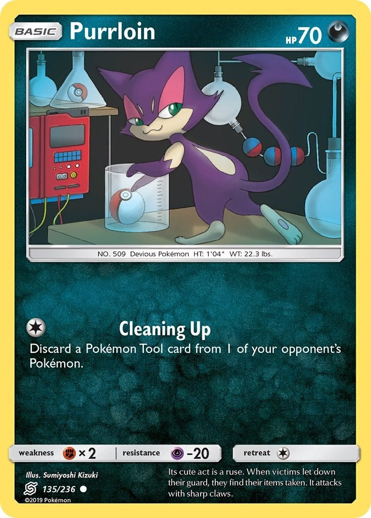 Image for Purrloin (SM - Unified Minds) (135/236) - Pokemon