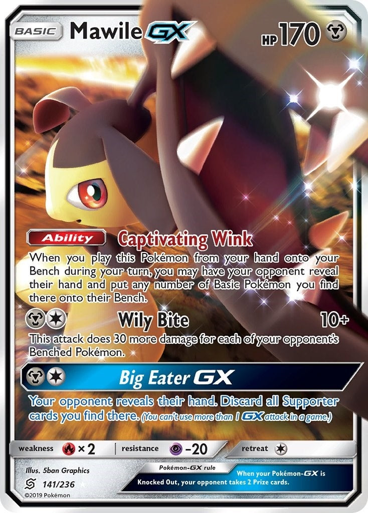 Image for Mawile GX (SM - Unified Minds) (141/236) - Pokemon