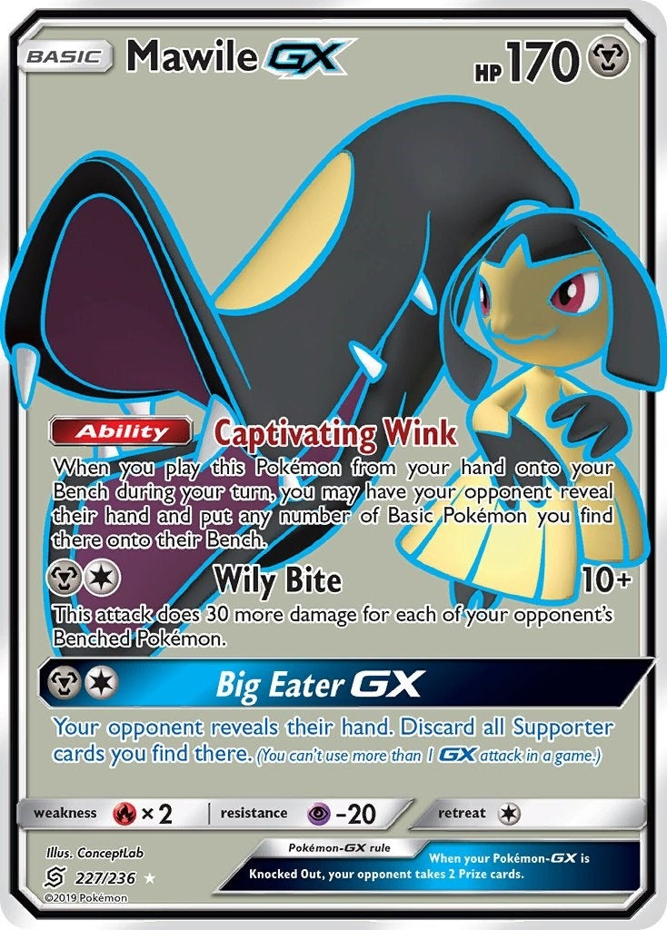 Image for Mawile GX (Full Art) (SM - Unified Minds) (227/236) - Pokemon