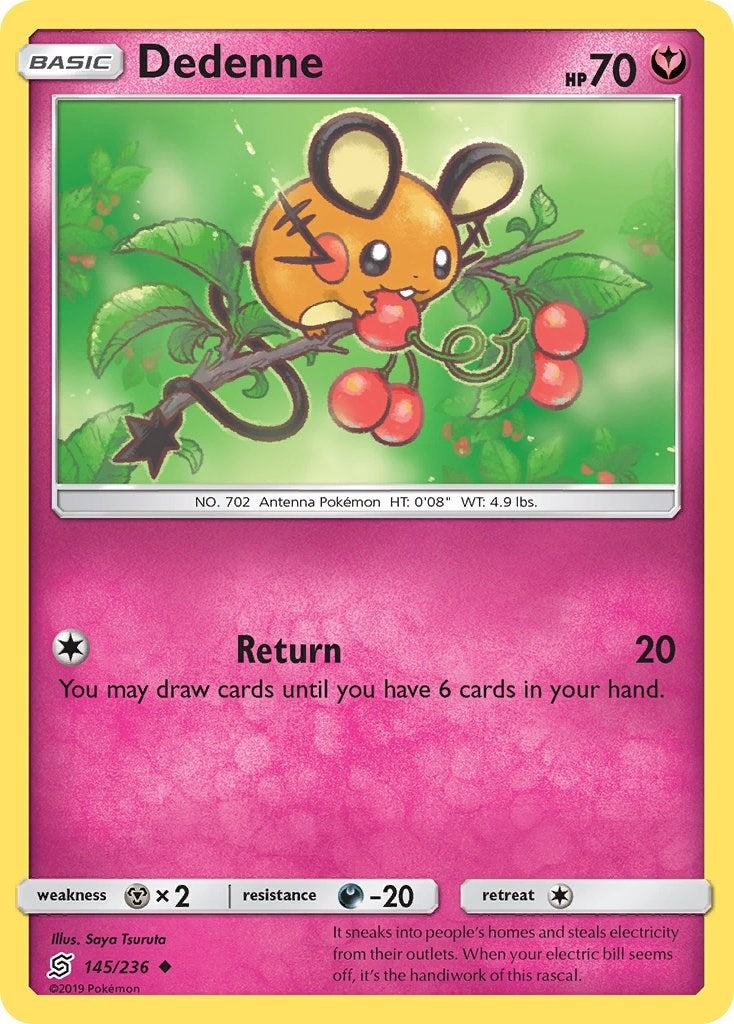 Image for Dedenne (SM - Unified Minds) (145/236) - Pokemon