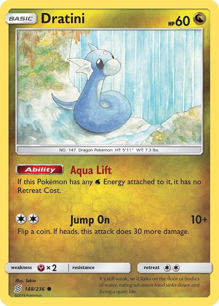 Image for Dratini (148) (SM - Unified Minds) (148/236) - Pokemon