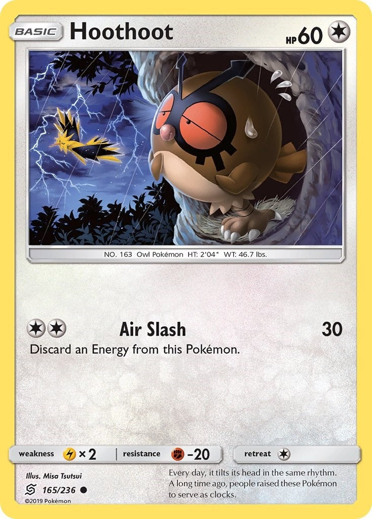 Image for Hoothoot (SM - Unified Minds) (165/236) - Pokemon