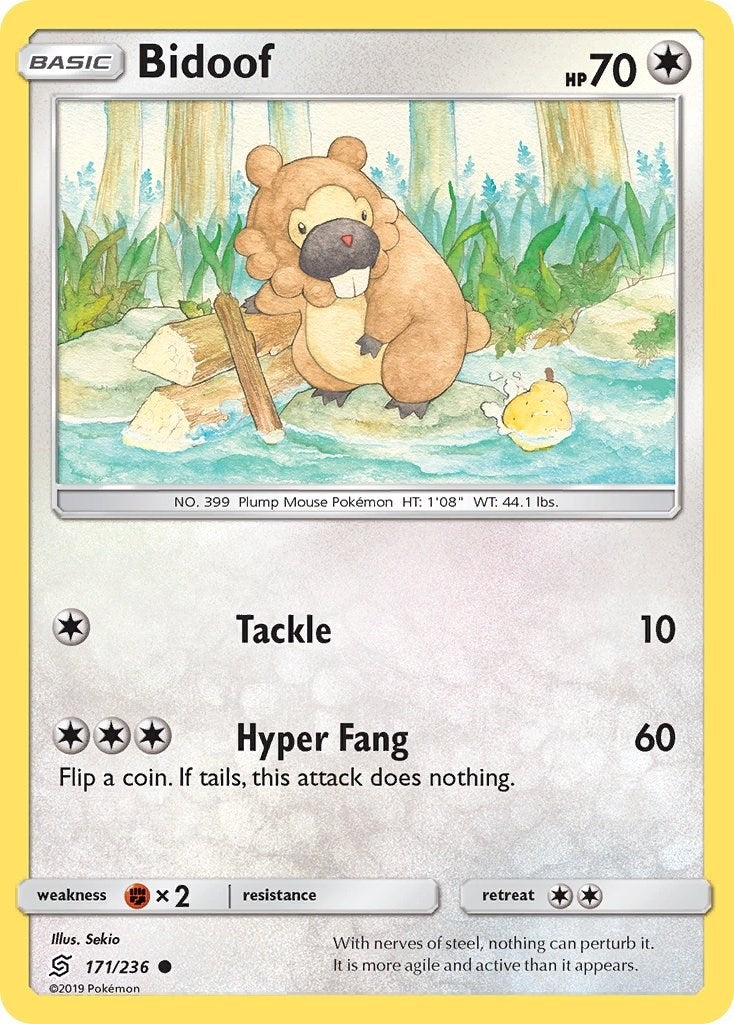 Image for Bidoof (SM - Unified Minds) (171/236) - Pokemon