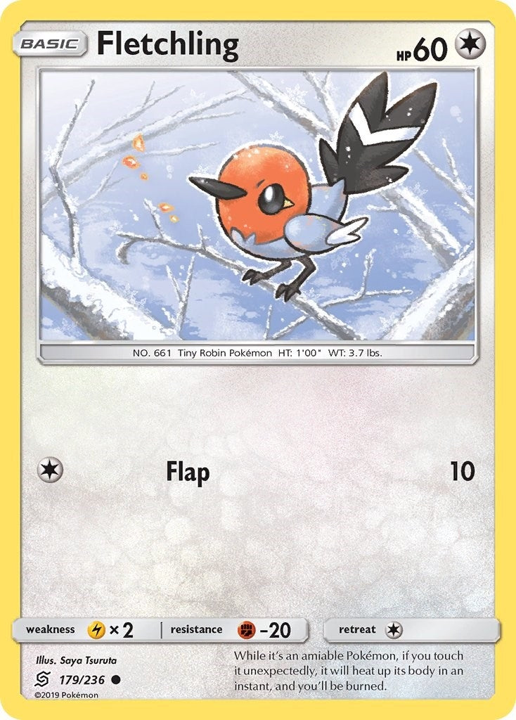 Image for Fletchling (SM - Unified Minds) (179/236) - Pokemon
