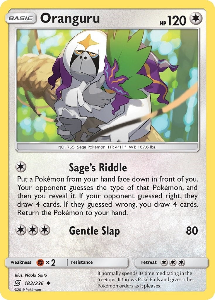 Image for Oranguru (SM - Unified Minds) (182/236) - Pokemon