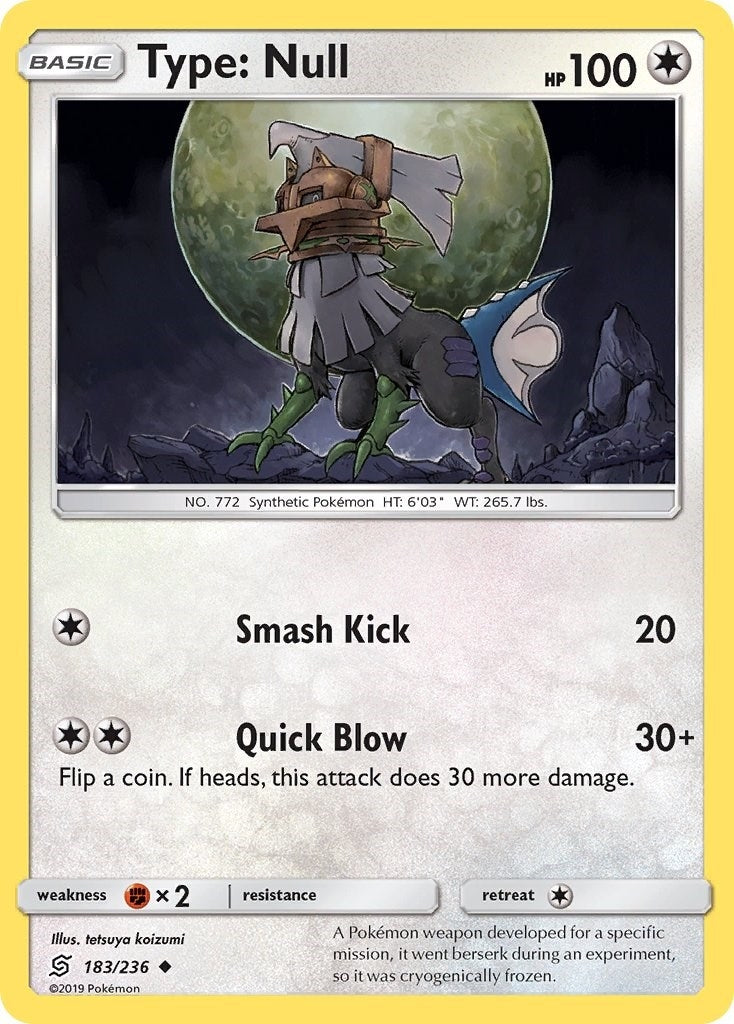 Image for Type: Null (SM - Unified Minds) (183/236) - Pokemon