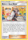 Image for Blaine's Quiz Show (SM - Unified Minds) (186/236) - Pokemon