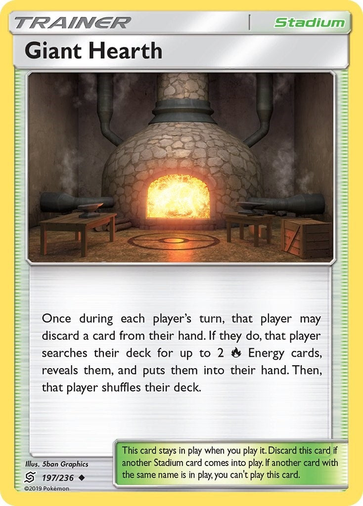 Image for Giant Hearth (SM - Unified Minds) (197/236) - Pokemon