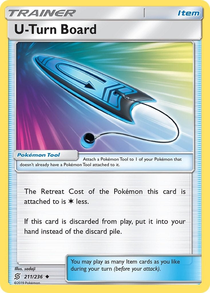 Image for U-Turn Board (SM - Unified Minds) (211/236) - Pokemon