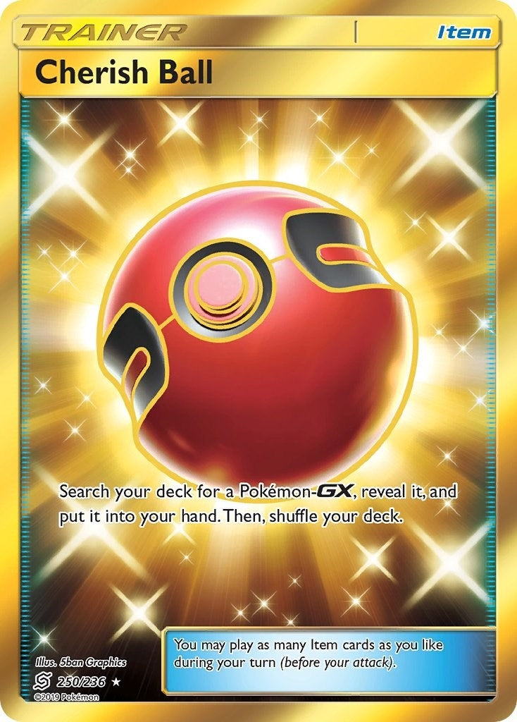 Image for Cherish Ball (Secret) (SM - Unified Minds) (250/236) - Pokemon