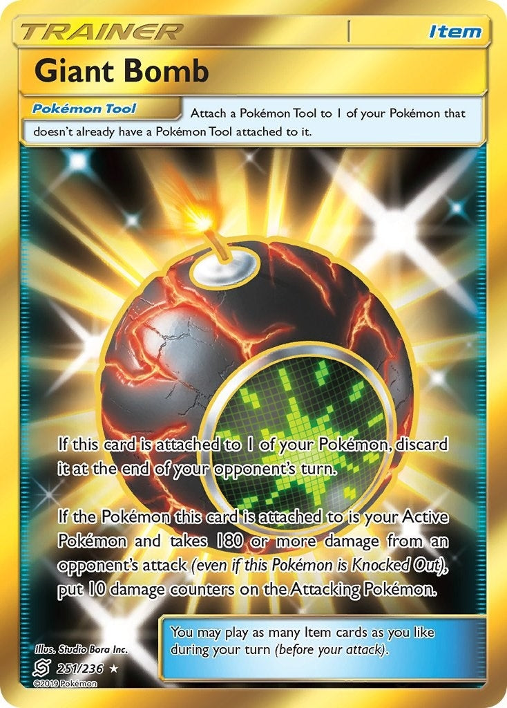 Image for Giant Bomb (Secret) (SM - Unified Minds) (251/236) - Pokemon
