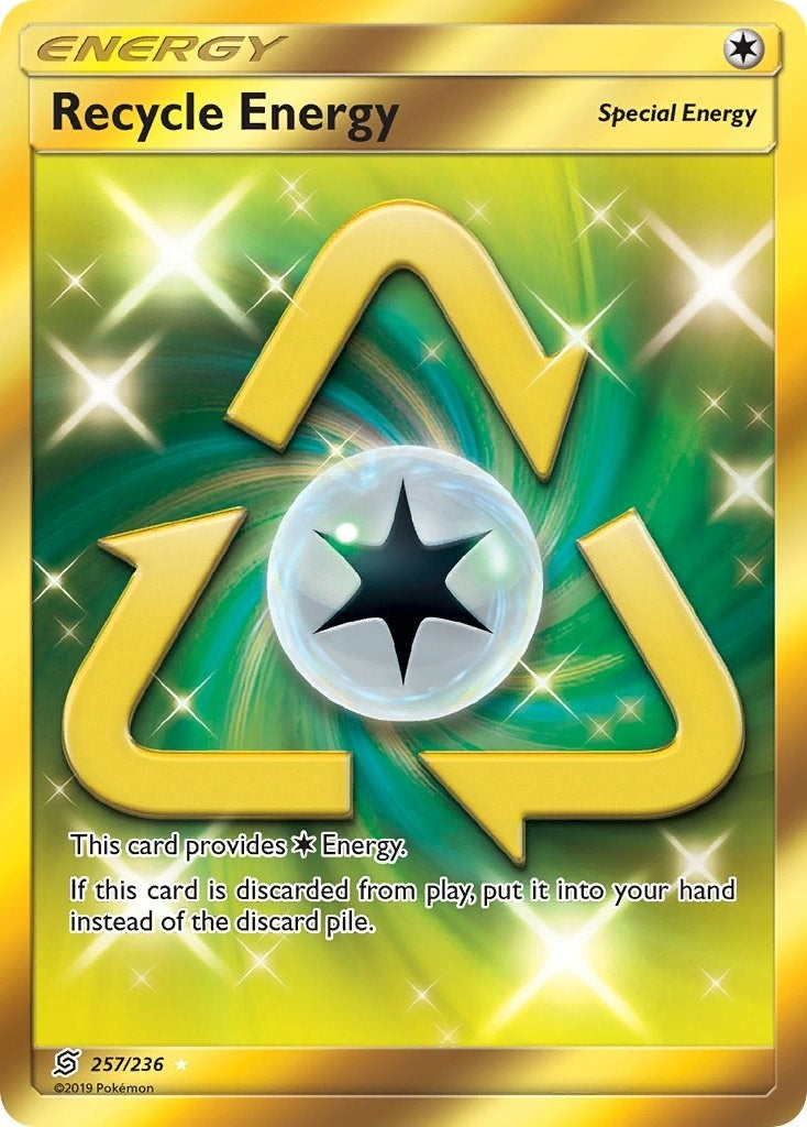 Image for Recycle Energy (Secret) (SM - Unified Minds) (257/236) - Pokemon