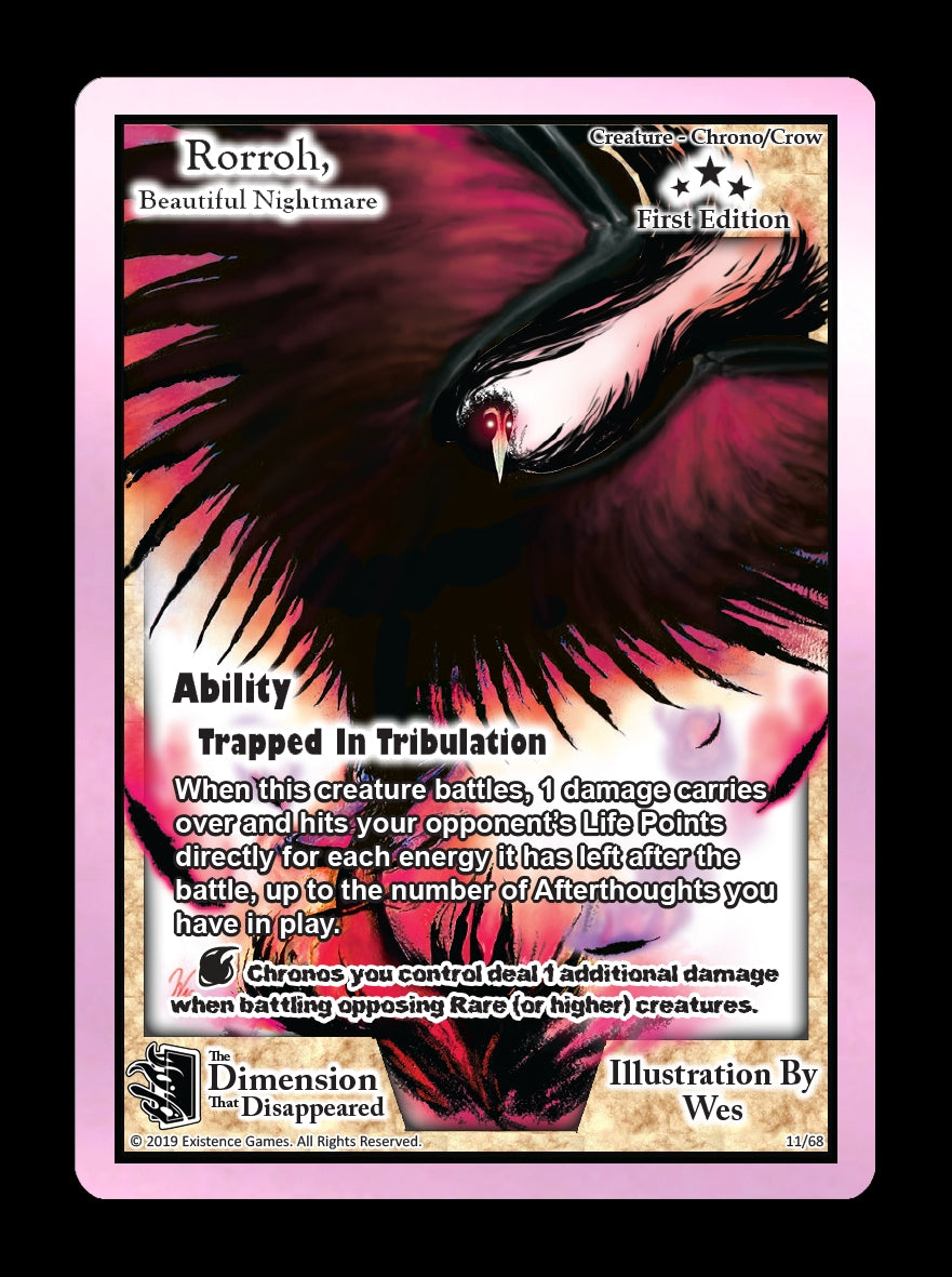 Image for Rorroh, Beautiful Nightmare (The Dimension that Disappeared) (11) - Exodus TCG