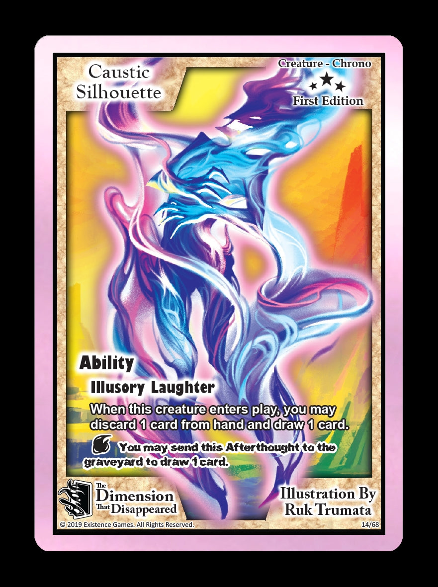 Image for Caustic Silhouette (The Dimension that Disappeared) (14) - Exodus TCG